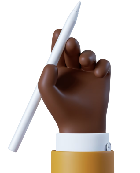 Raised hand